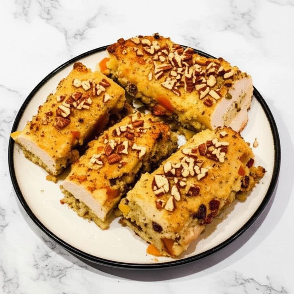 Chicken and Apple Stuffing Casserole