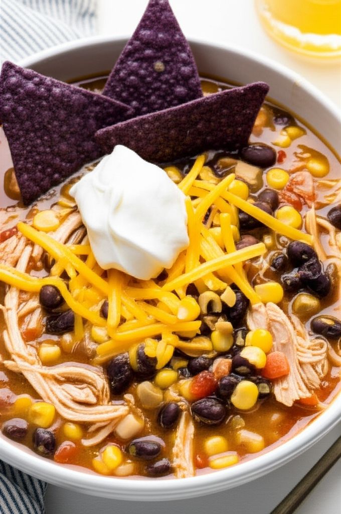 Chicken Corn Black Bean Soup