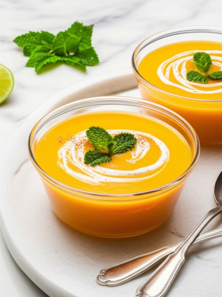 Chilled Cantaloupe Soup