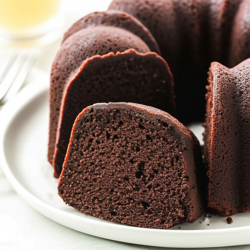 Chocolate Chocolate Chip Sour Cream Pound Cake