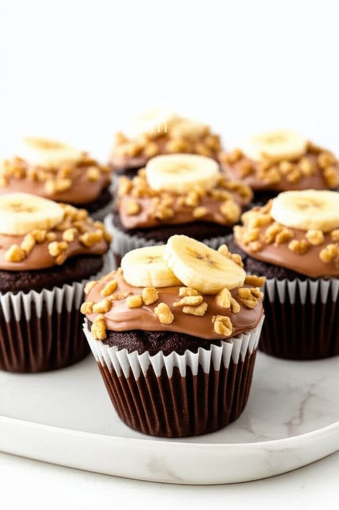 Chunky Monkey Cupcakes