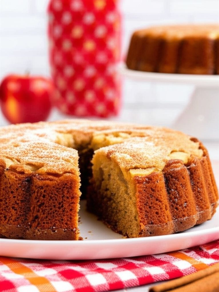 Cinnamon Apple Cake (Hanukkah Cake)