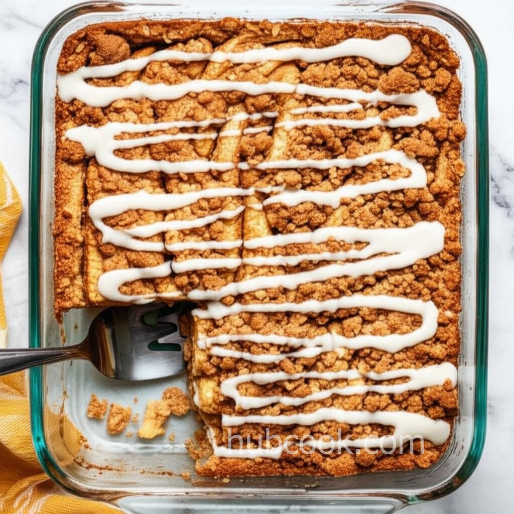 Cinnamon Roll Apple Crisp