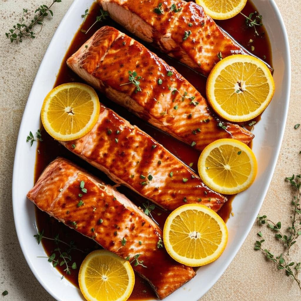 Citrus Balsamic Salmon