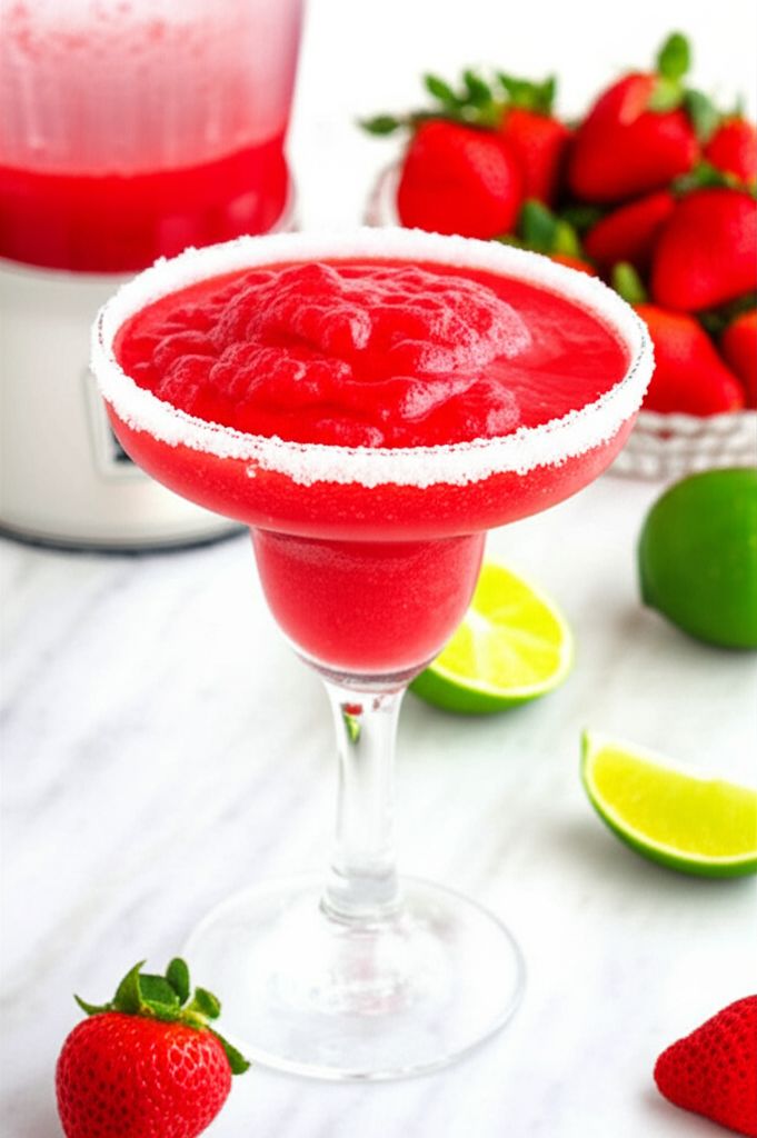 Classic Frozen Strawberry Margarita