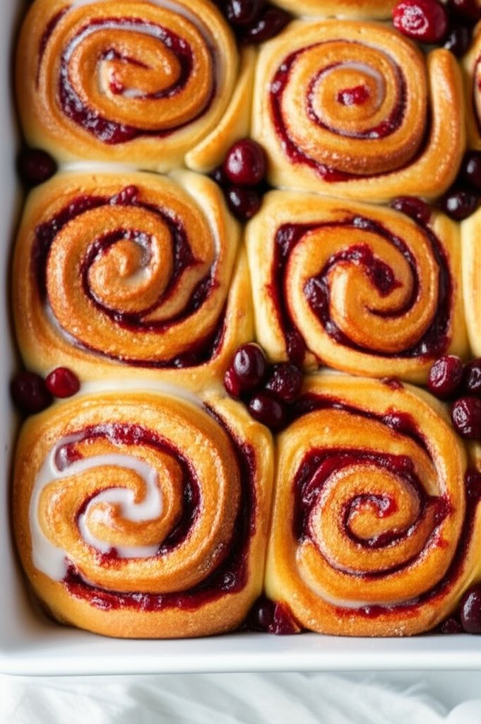 Cranberry Orange Rolls