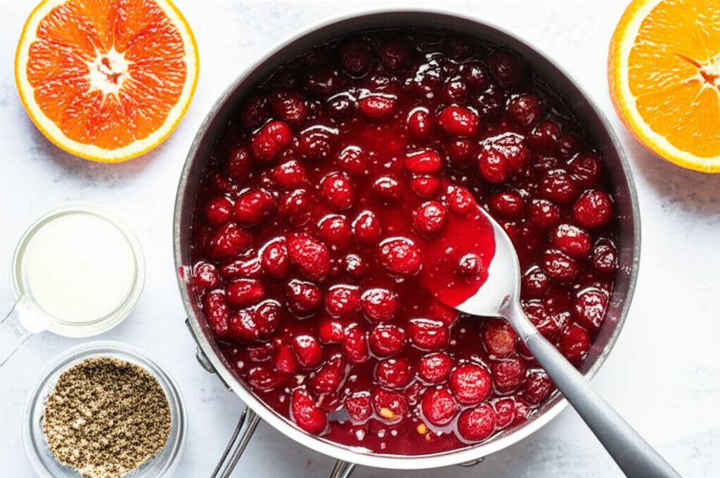 Cranberry Sauce with Orange Juice