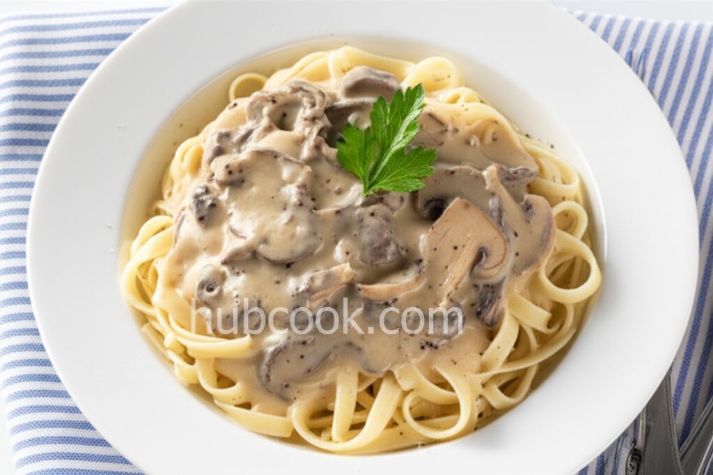 Creamy Mushroom Sauce for Pasta
