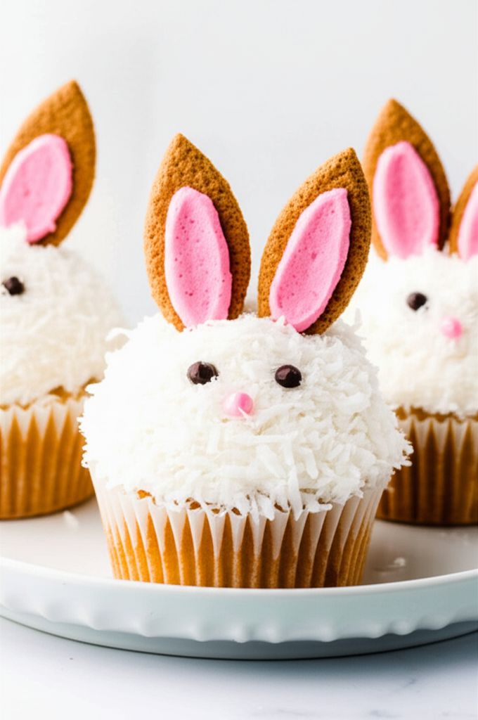 Cute Bunny Cupcakes