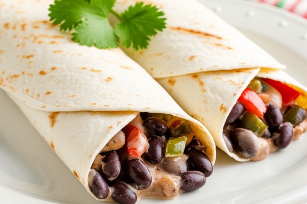 Delicious Black Bean Burritos