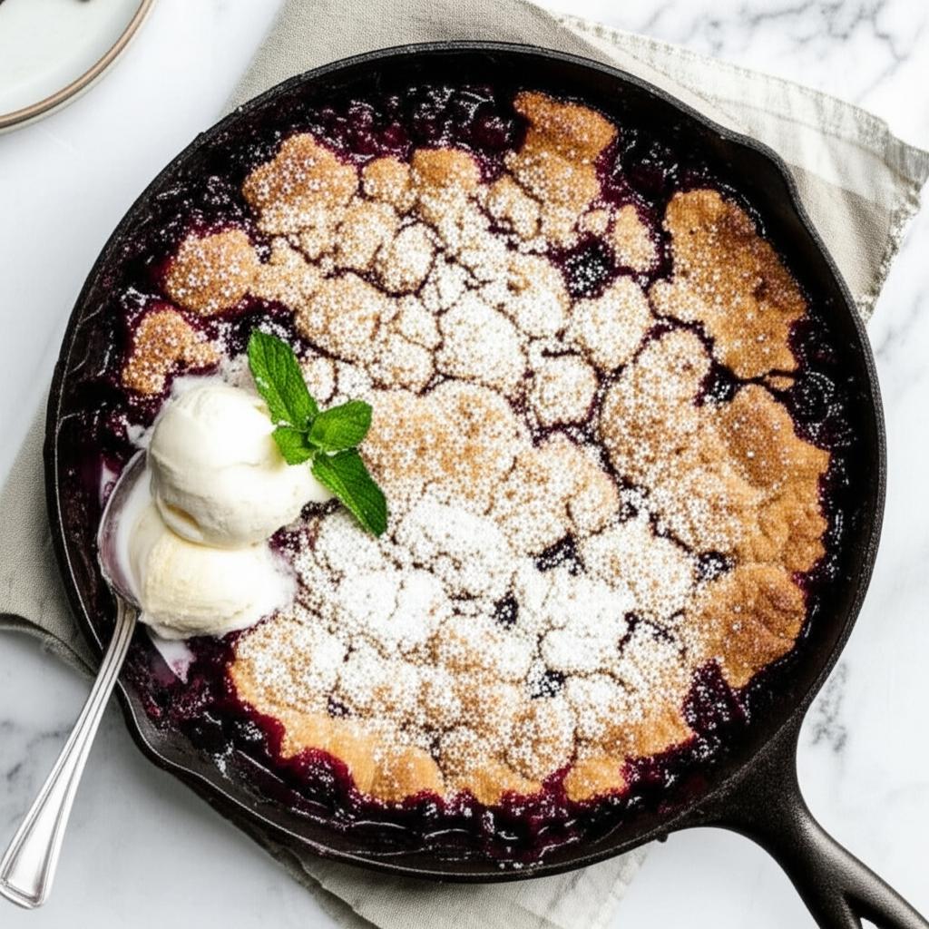 Easy Blackberry Cobbler