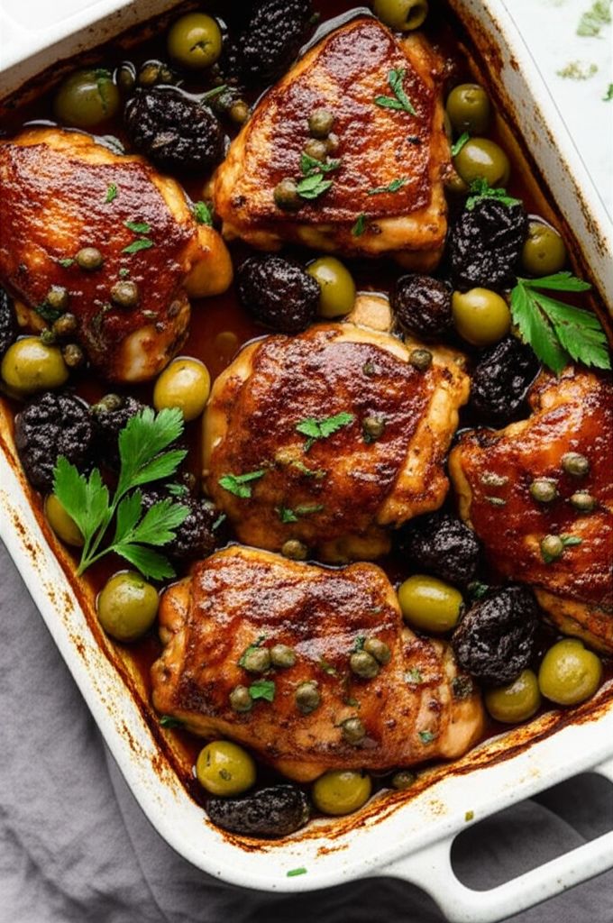 Easy Chicken Marbella