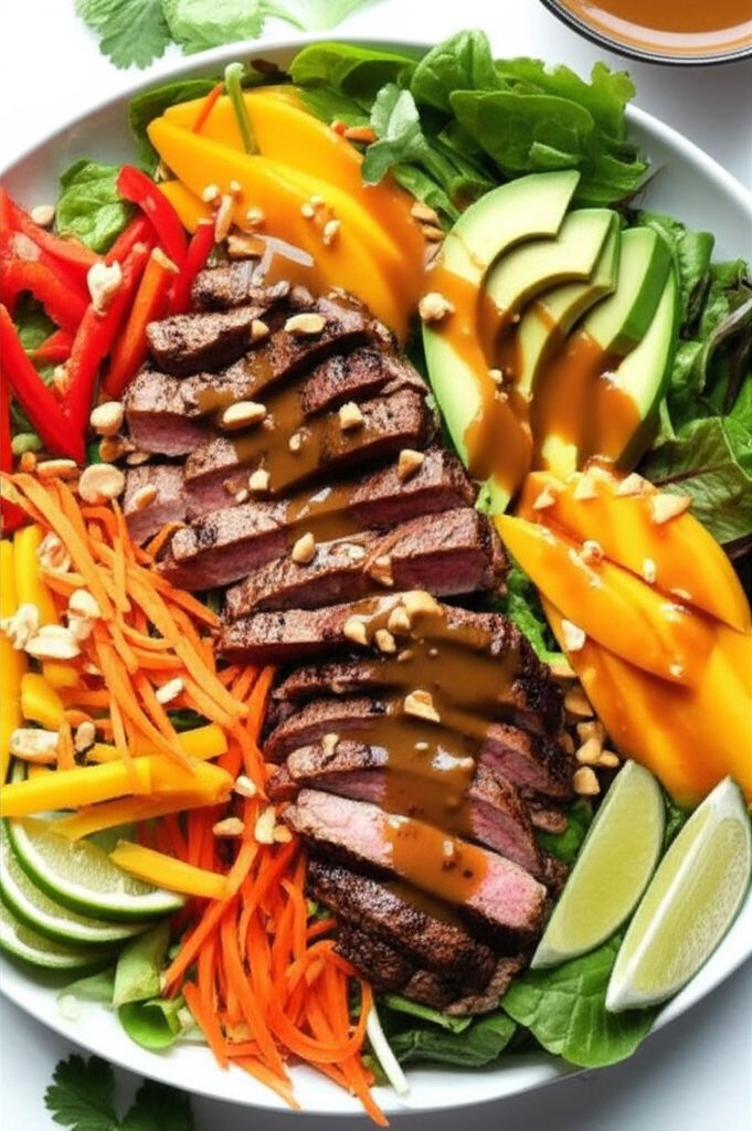 Easy Sirloin Thai Salad