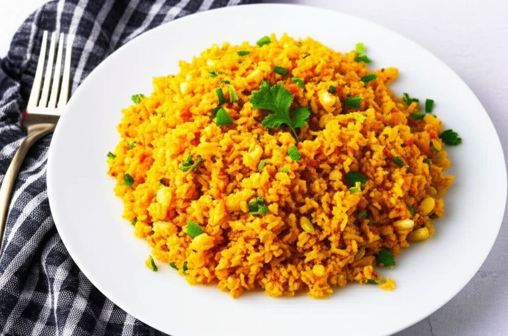 Filipino Coconut Garlic Fried Rice (Sinangag)