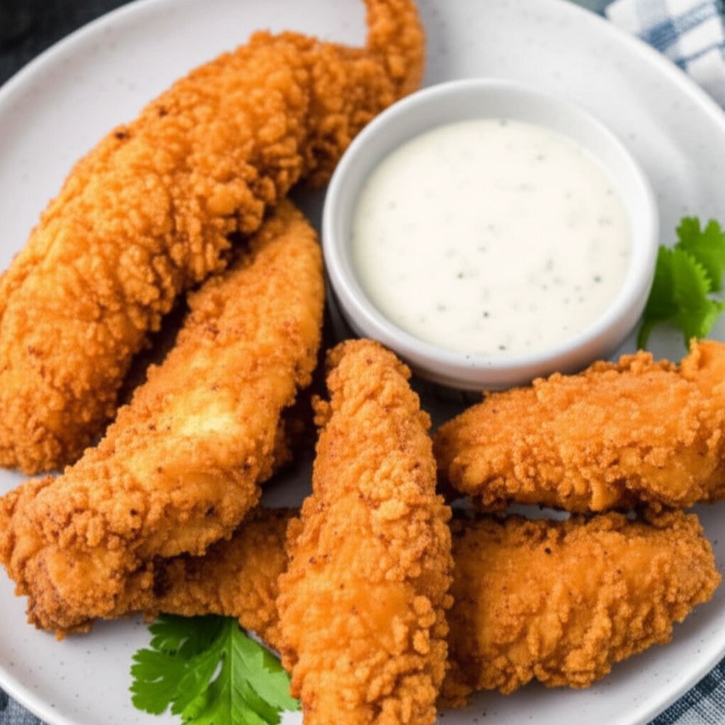 Fried Buttermilk Chicken Strips