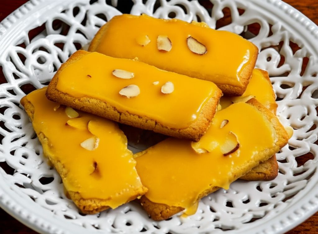 Glazed Orange Spice Cookies