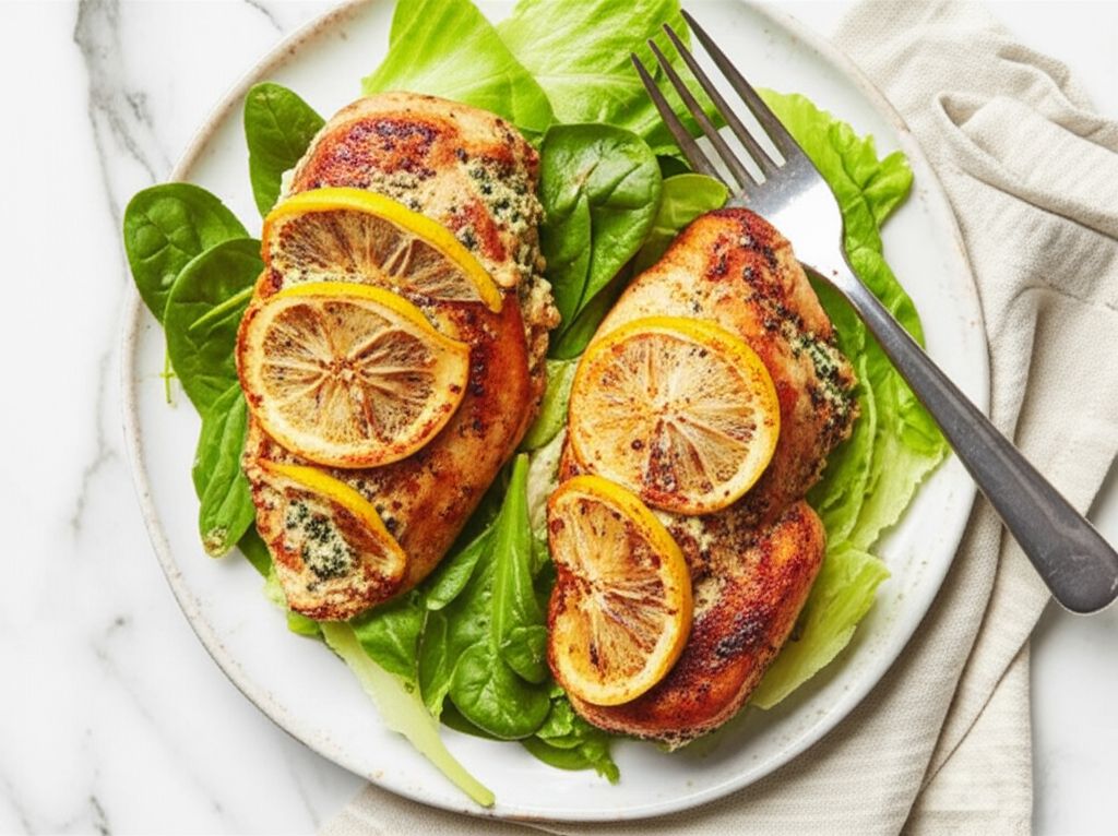 Greek Stuffed Chicken Breasts