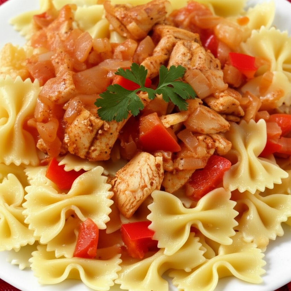Harvest Pepper and Chicken Pasta