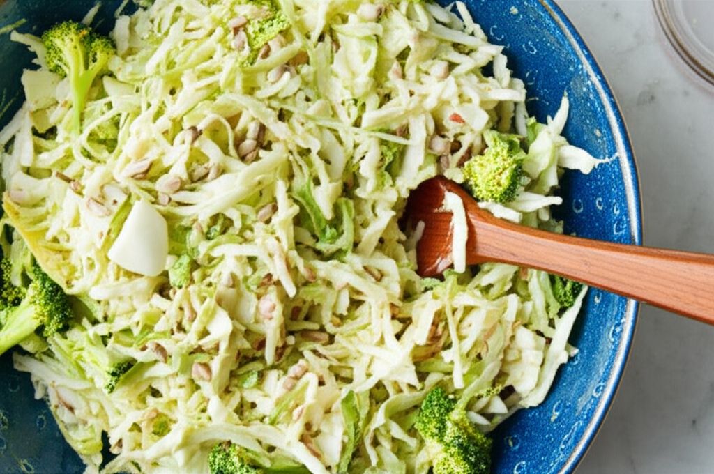 Hearty Garlic Slaw