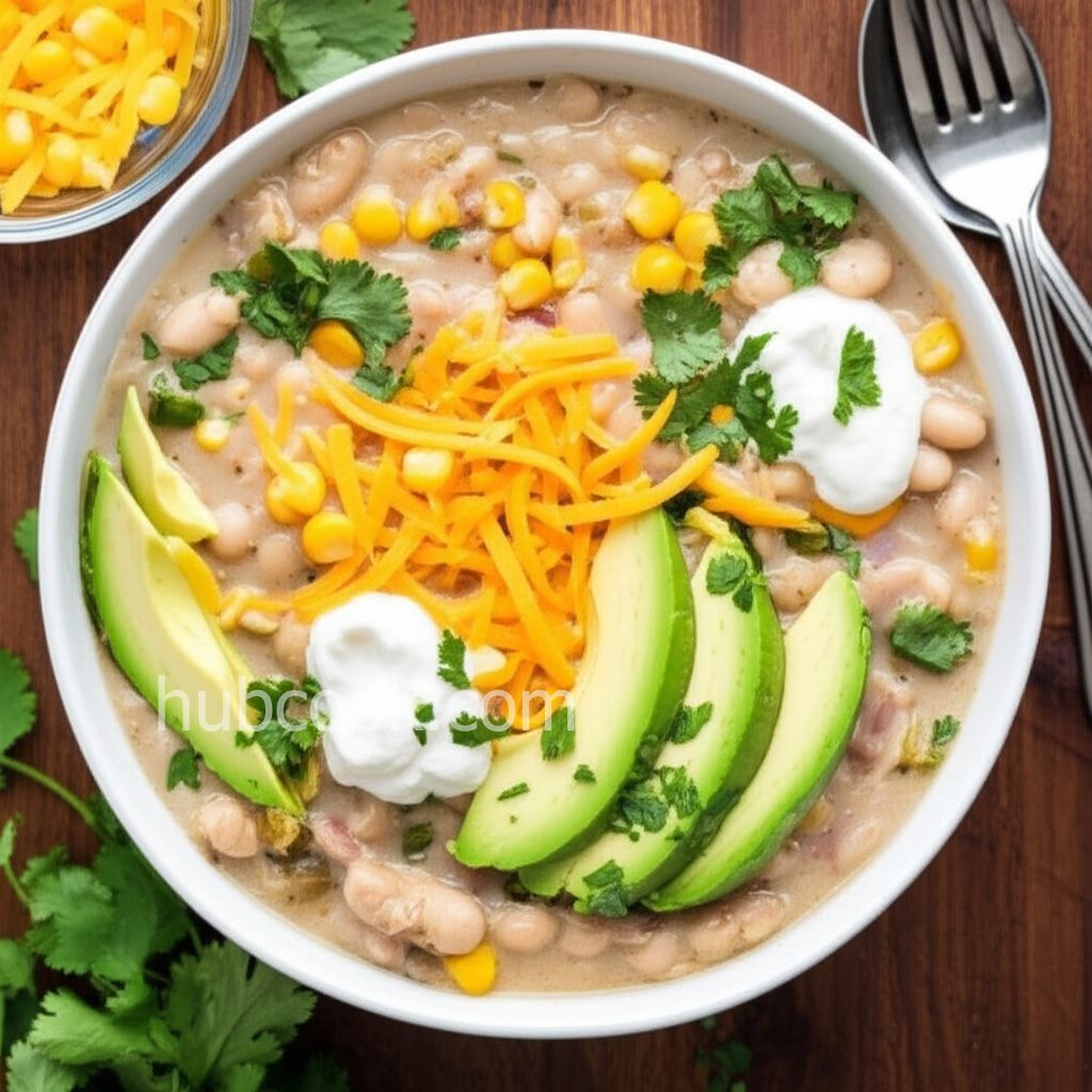 Hidden Valley Easy Slow Cooker White Chicken Chili