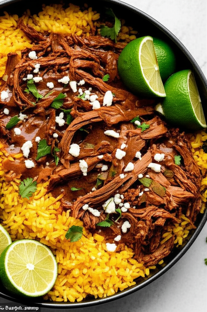Instant Pot Brisket Barbacoa with Poblano Peppers and Onions