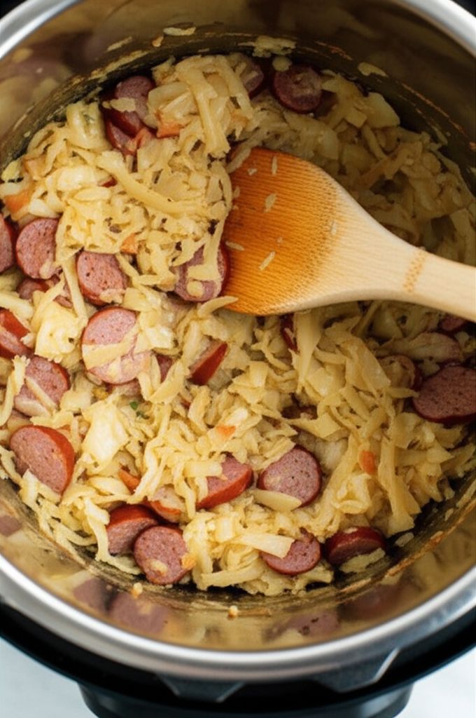 Instant Pot Haluski with Kielbasa