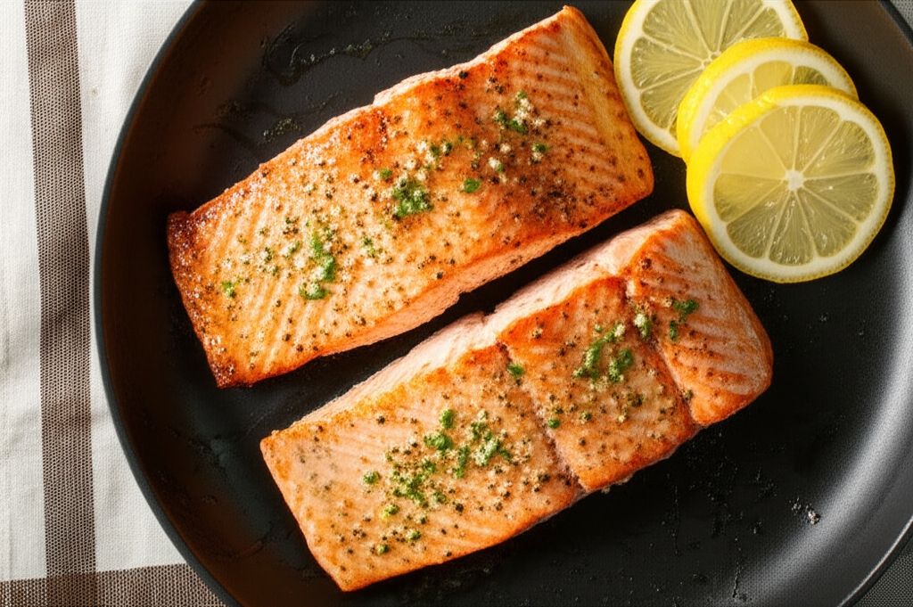 Lemon Garlic Salmon