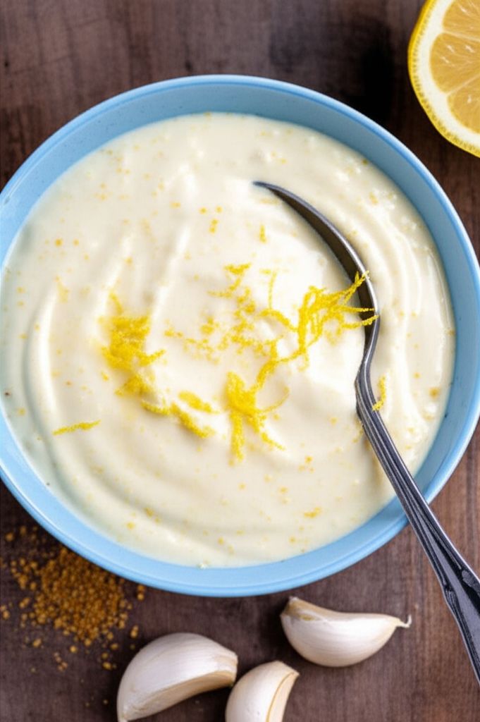 Lemon Tahini Yogurt Sauce