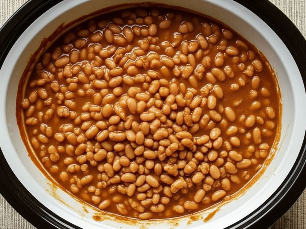 Maple and Ginger Baked Beans