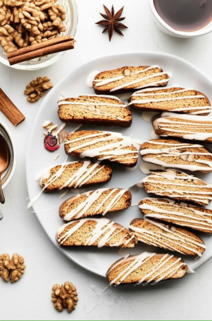 Maple Walnut Biscotti