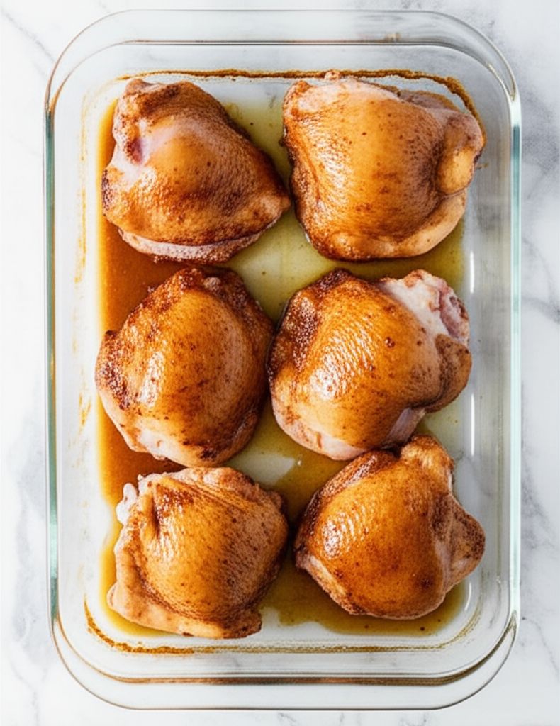 Maple-Ginger Chicken Thighs