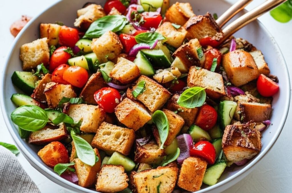 Mid-Summer Italian Bread Salad