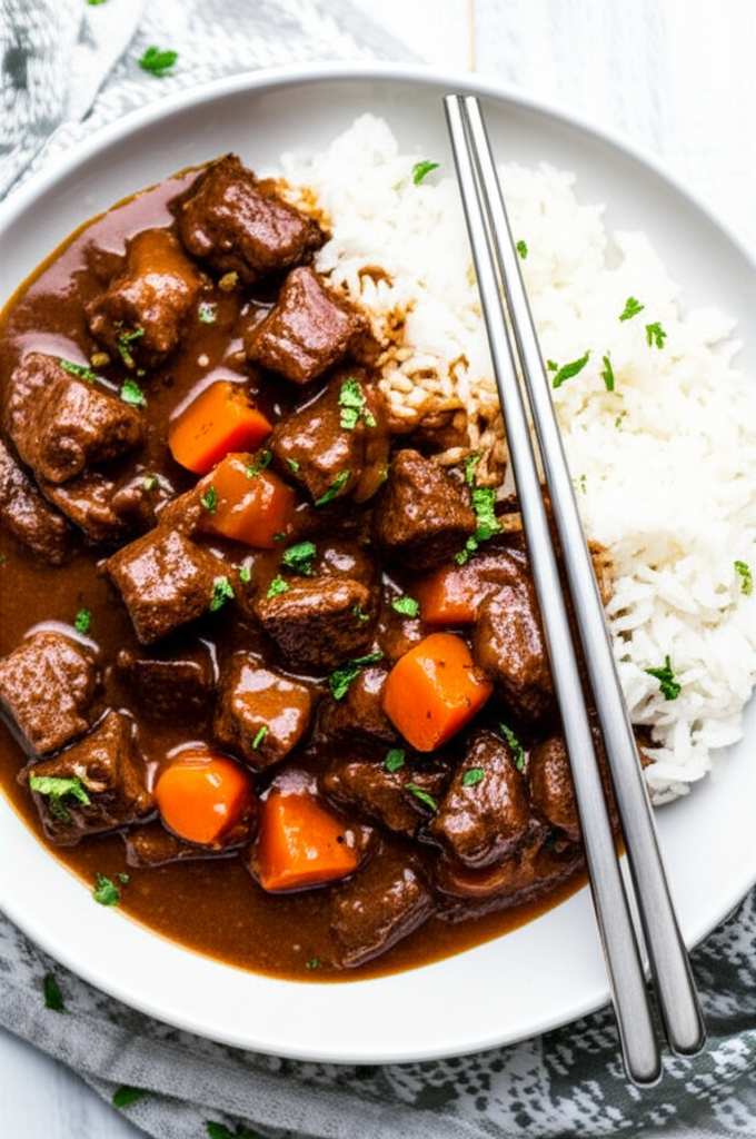 Molasses-Beef Curry