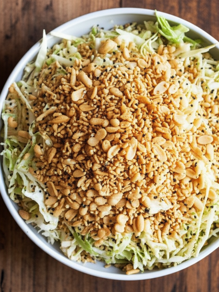 Napa Cabbage Noodle Salad
