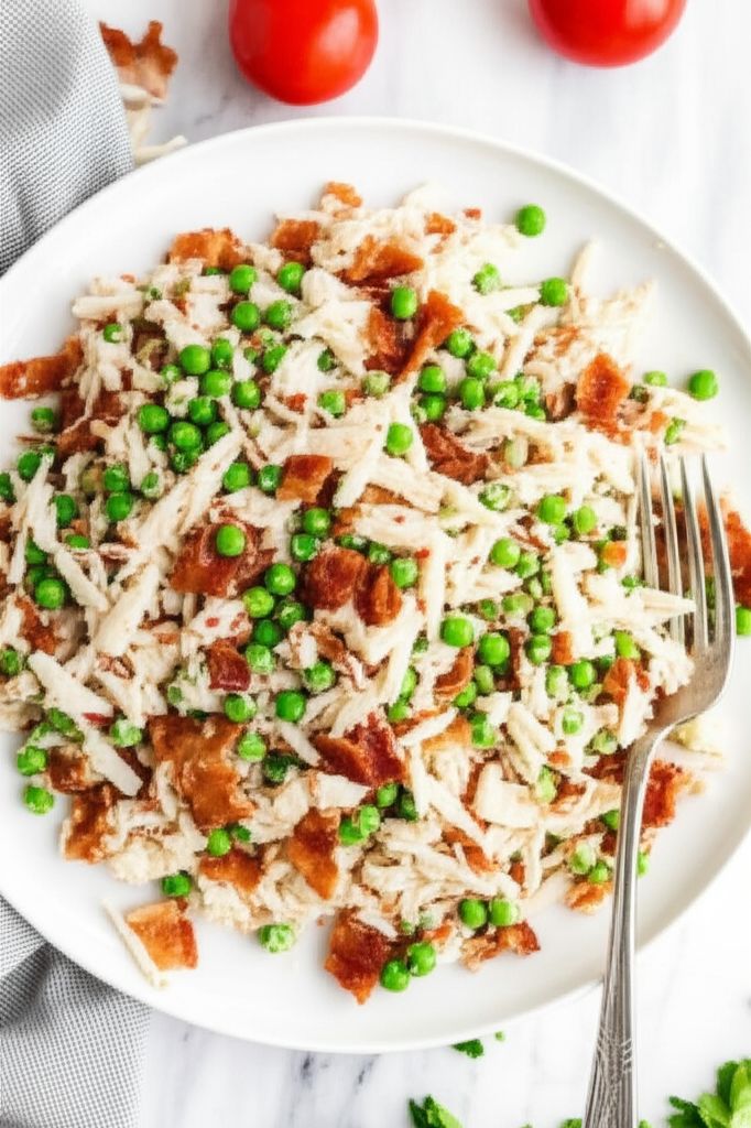 Pea and Crab Salad