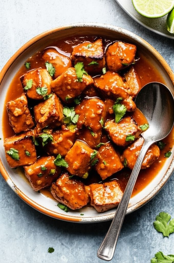 Peach Pork Picante