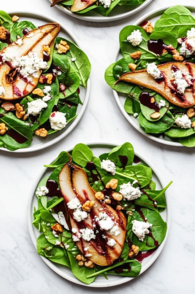 Pear and Gorgonzola Salad