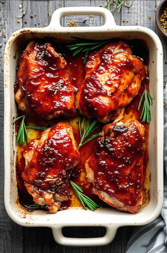 Pepper Jelly Glazed Chicken