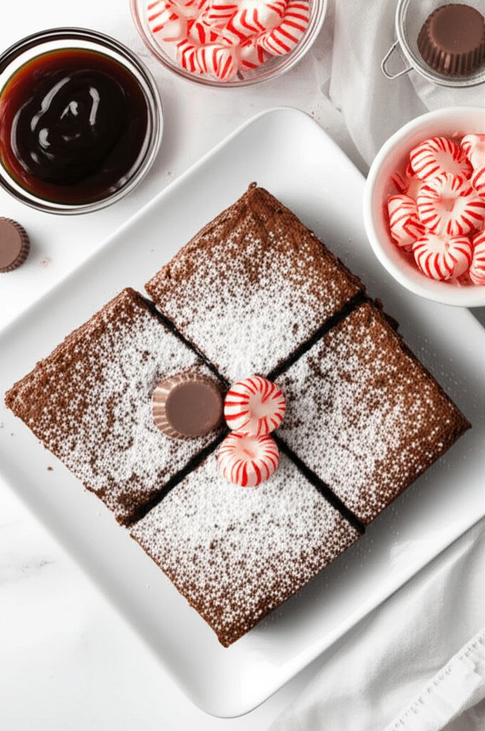 Peppermint Patty Brownies