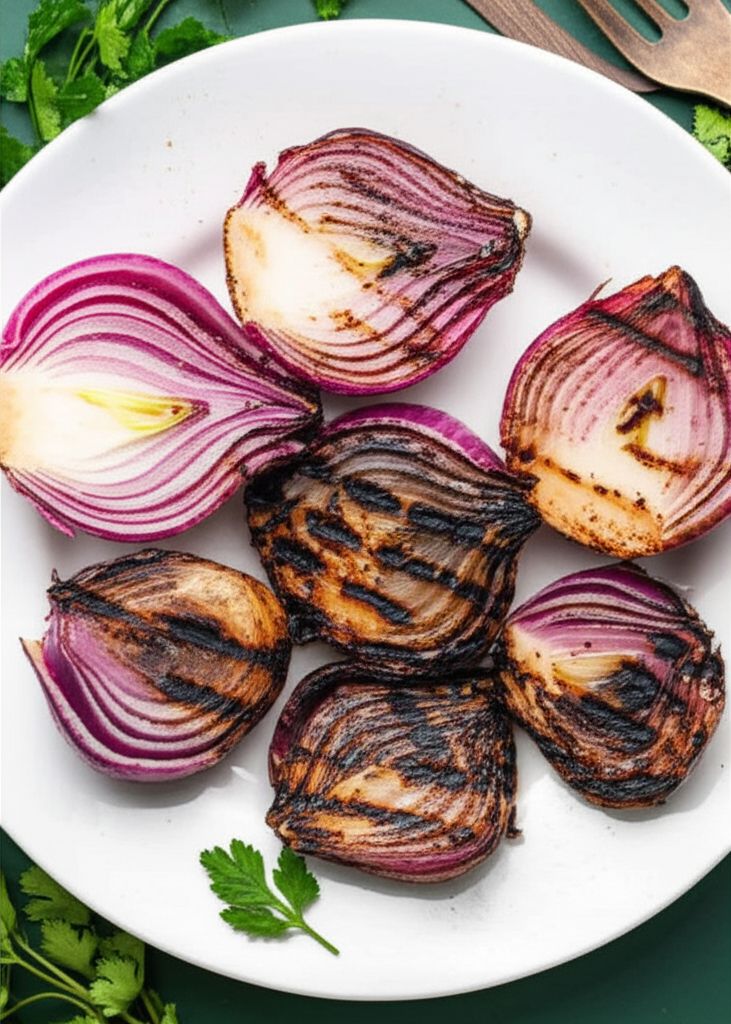 Pickled Grilled Red Onions