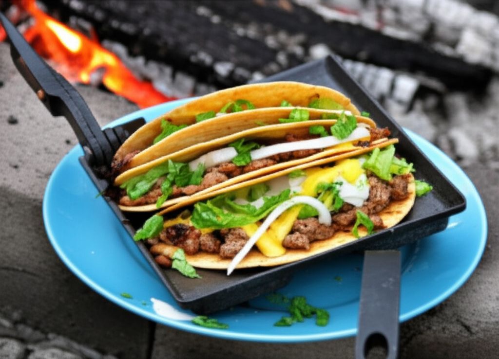 Pie Iron Tacos