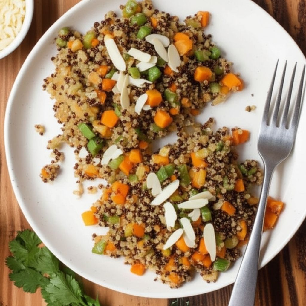 Quinoa Almond Pilaf