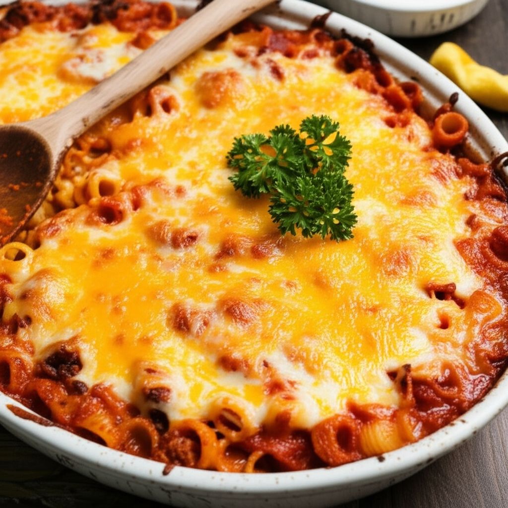 Red Pepper Tomato Pasta Bake