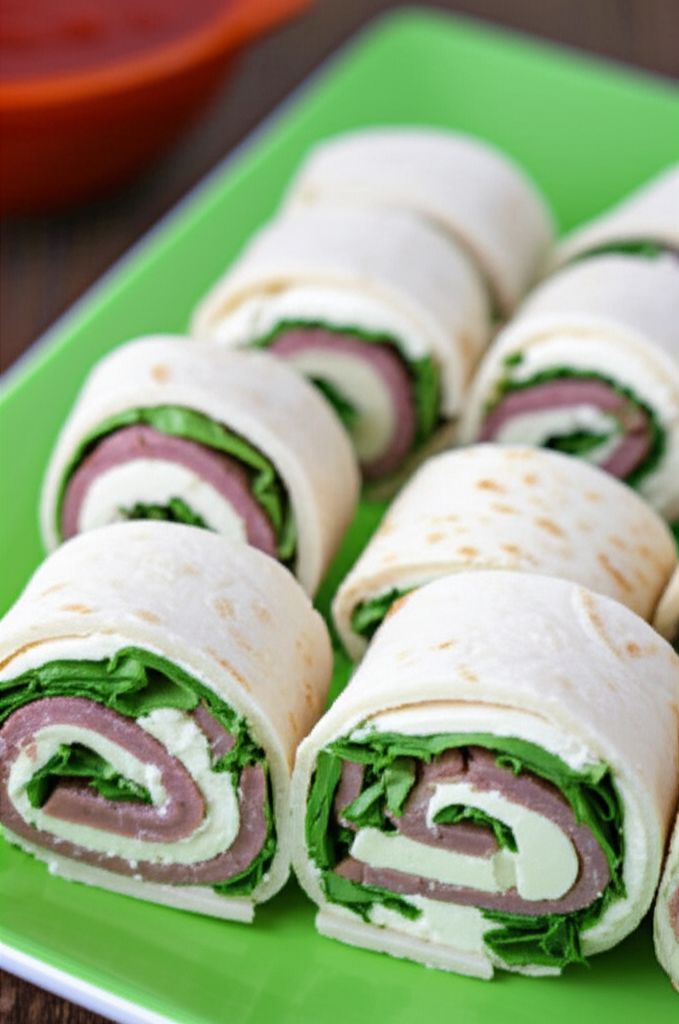 Roast Beef Horseradish Roll-Ups