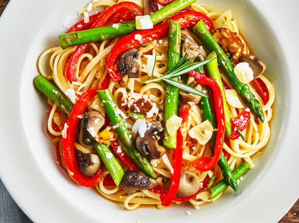 Roasted Veggie Pasta