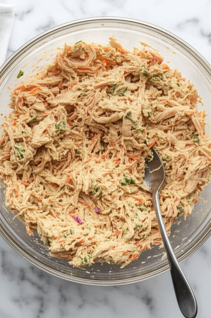 Shredded Chicken Salad
