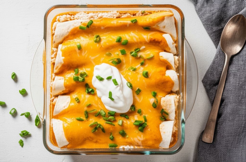 Shrimp and Crab Enchiladas