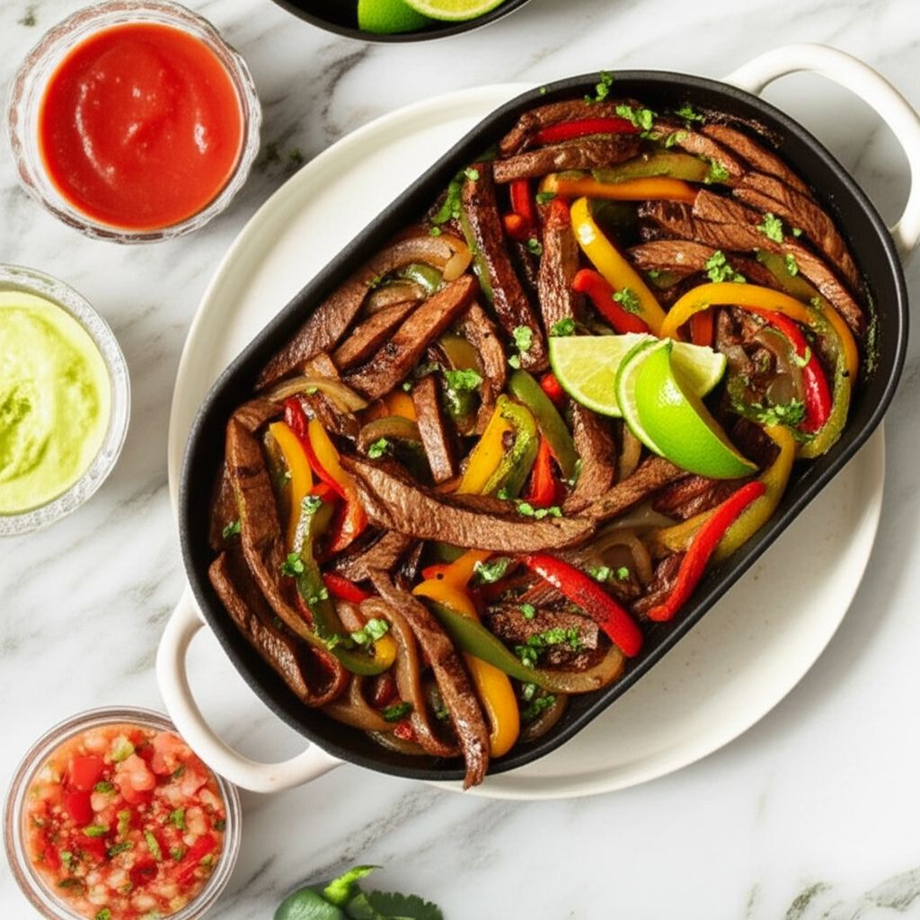 Sizzling Steak Fajitas