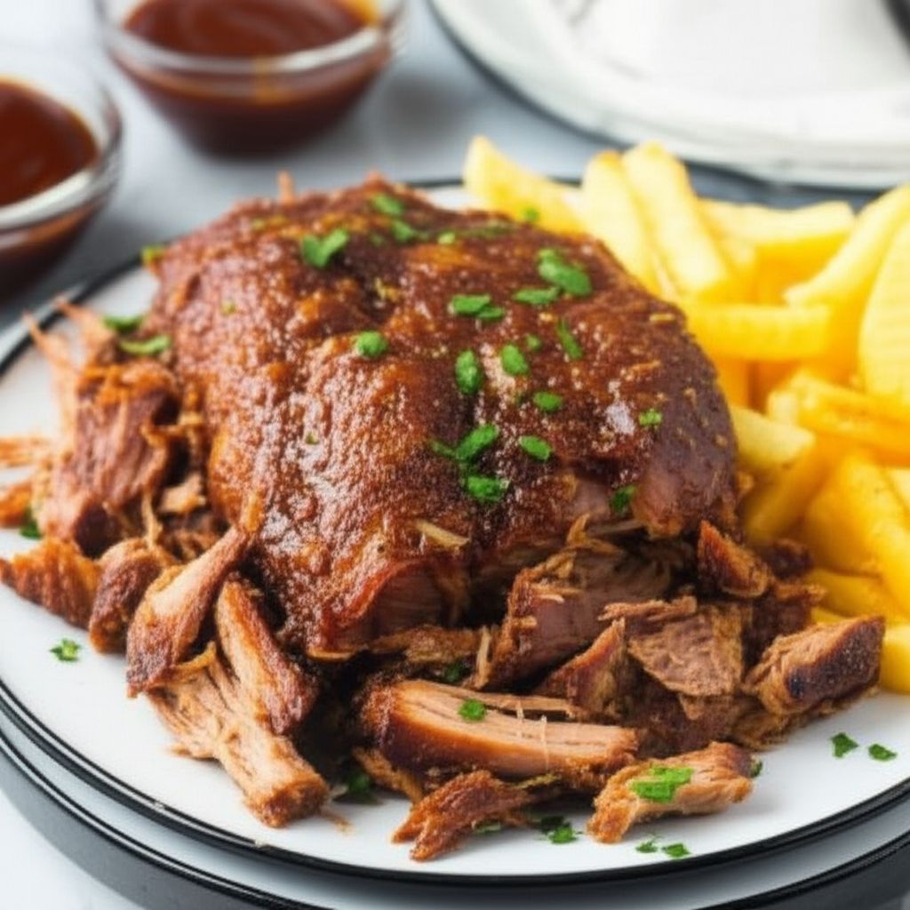 Slow Cooker Barbecue Pulled Pork