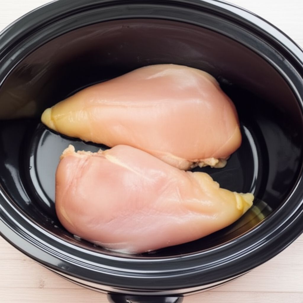 Slow Cooker Cream Cheese Chicken Chili